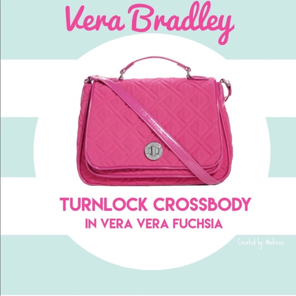 Vera Bradley Handbags - Vera Bradley Turnlock Crossbody